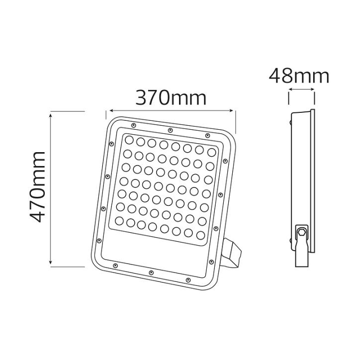 Фото Прожектор LED Horoz FELIS-400 400W 6400K  - Магазин MASMART