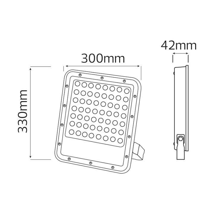 Фото Прожектор LED Horoz OSELO-300 300W 6400K  - Магазин MASMART