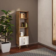 Фото Пенал Сканди 3П2Ш дуб тахо/белый МиксМебель  - Магазин MASMART