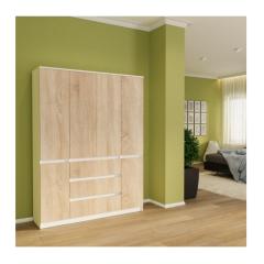 Фото Шафа Смузі 29-1400 білий/сонома МіксМеблі  - Магазин MASMART