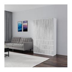 Фото Шафа Смузі 21-1200 білий/урбан-лайт МіксМеблі  - Магазин MASMART