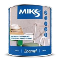 Фото Эмаль MIKS ПФ-115 серая 0,9 кг  - Магазин MASMART