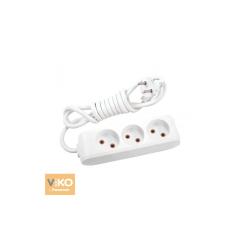 Фото Удлинитель Viko Multi-Let 3 гнезда 2 м  - Магазин MASMART