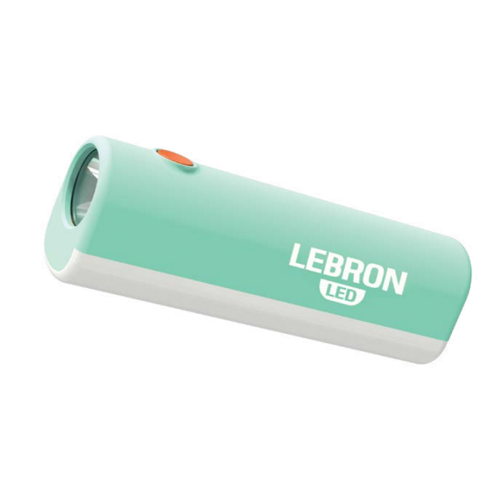 Фото Фонарь ручной аккумуляторный LED Lebron L-HL-15 5/1W ABS USB 1200mAh зеленый - Магазин MASMART