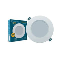 Фото Світильник вбудований LED CRYSTAL GOLD SAPFIR M 3W 6500K...  - Магазин MASMART