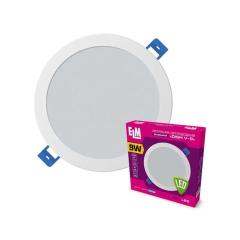 Фото Светильник встроенный LED ELM Disk 9W 6500K 26-0055  - Магазин MASMART