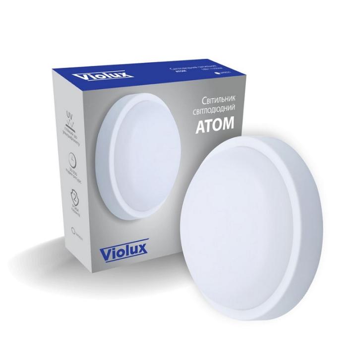 Фото Светильник LED Violux ДББ ATOM 12W 5000K IP54 (240011) - Магазин MASMART