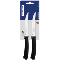 Фото Набір ножів TRAMONTINA FELICE black 2 предмети  - Магазин MASMART