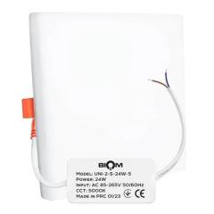 Фото Світильник LED Biom UNI-2-S24W-5 24Вт 5000К  - Магазин MASMART