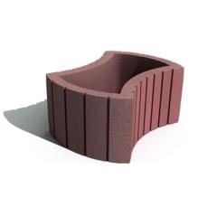 Фото Квітник круглий (клумба) Золотий Мандарин 660х450х250 мм...  - Магазин MASMART