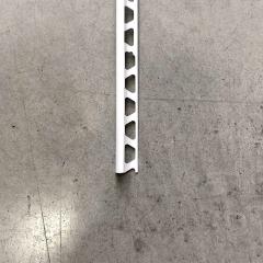 Фото Угол для плитки наружный ЗУ 10 мм (белый) 001 2,7 м  - Магазин MASMART