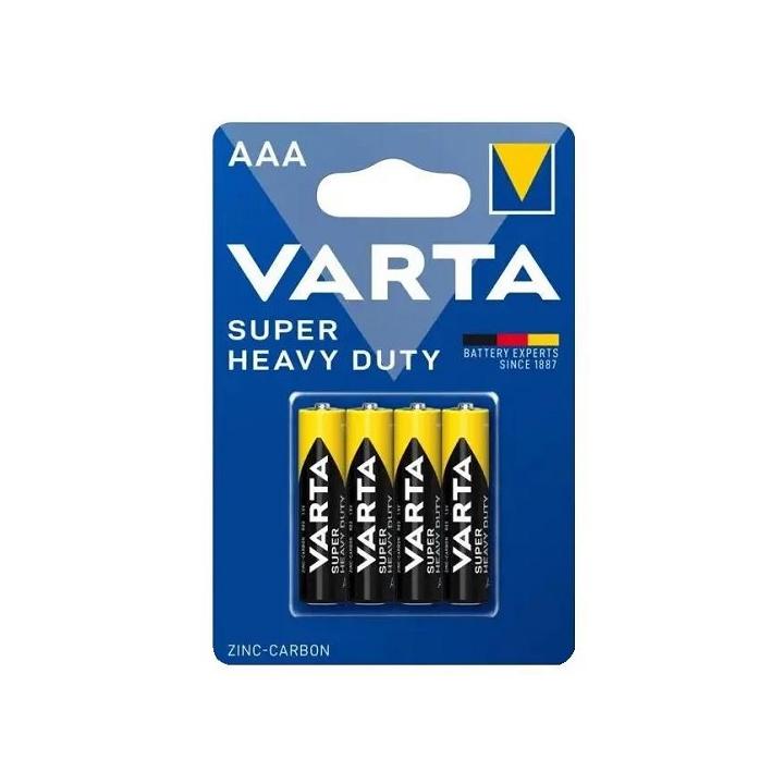 Фото Батарейка щелочная VARTA Super Heavy Duty AAA (LR3) мизинчик  - Магазин MASMART