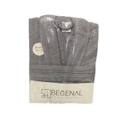 Фото Халат SOHO Royal gray M бавовна 100%  - Магазин MASMART