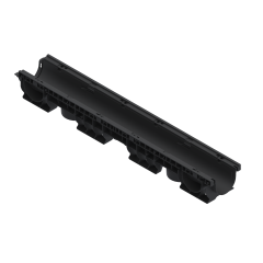 Фото Водоотводной лоток пластиковый Base DN100 H120 С250...  - Магазин MASMART