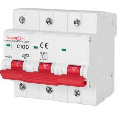 Фото Автоматичний вимикач E.NEXT e.mcb.stand.100.3.C100 3р...  - Магазин MASMART