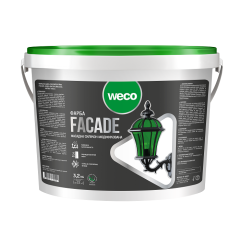 Фото Краска фасадная силикон модифицированная матовая WECO...  - Магазин MASMART