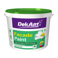 Фото Фарба фасадна акрилова DekArt Faсade Paint 6,3 кг  - Магазин MASMART