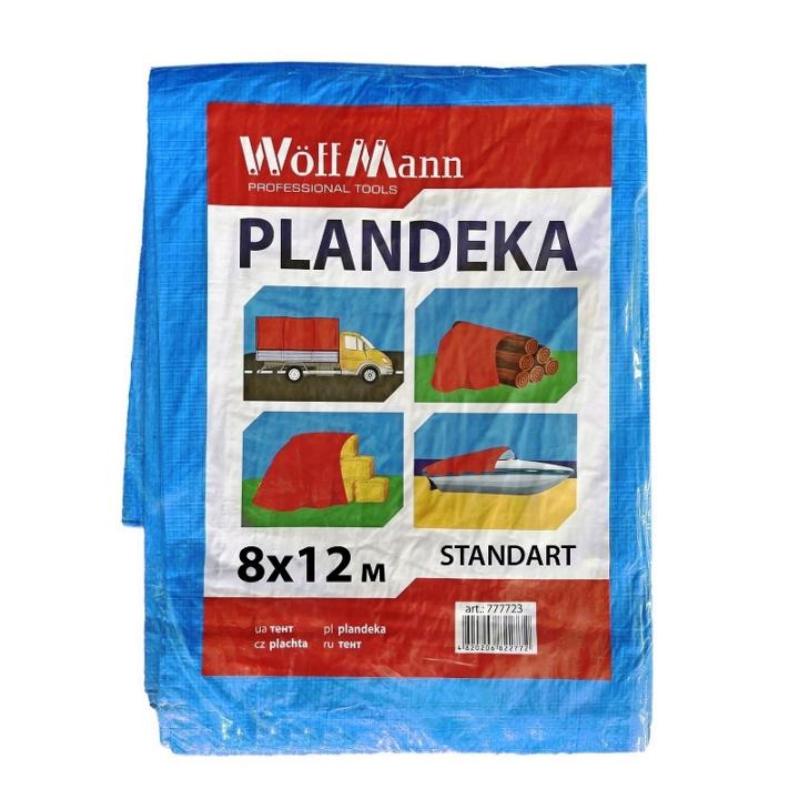 Фото Тент "Синий 8х12м 60 GSM Blue color" WoffMann PLANDEKA STANDART - Магазин MASMART