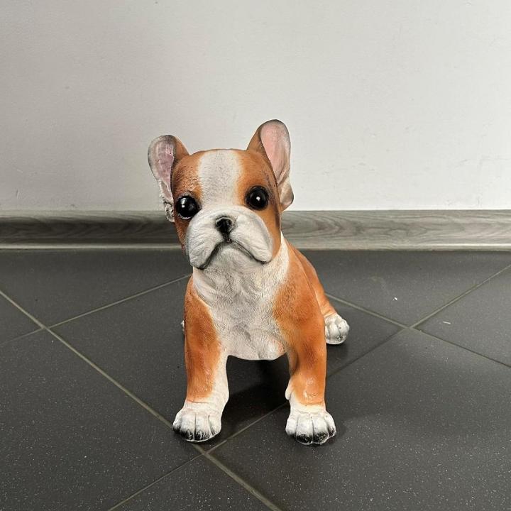 Фото Фігура садова Цуценя французького бульдога (1007) - Магазин MASMART