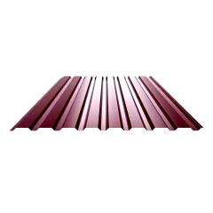 Фото Профнастил вишневий RAL 3005 Т-12 1170х1500 мм (0,3 т)...  - Магазин MASMART