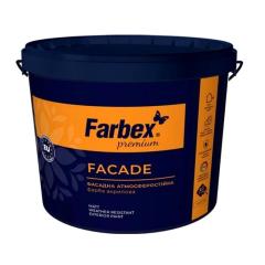 Фото Краска фасадная акриловая Farbex Faсade белая матовая 1,4 кг  - Магазин MASMART