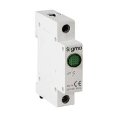 Фото Индикатор светосигнальный модульный SIGMA 220V AC,...  - Магазин MASMART