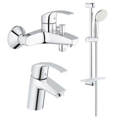 Фото Комплект смесителей для ванны Grohe Eurosmart (123238 S)  - Магазин MASMART