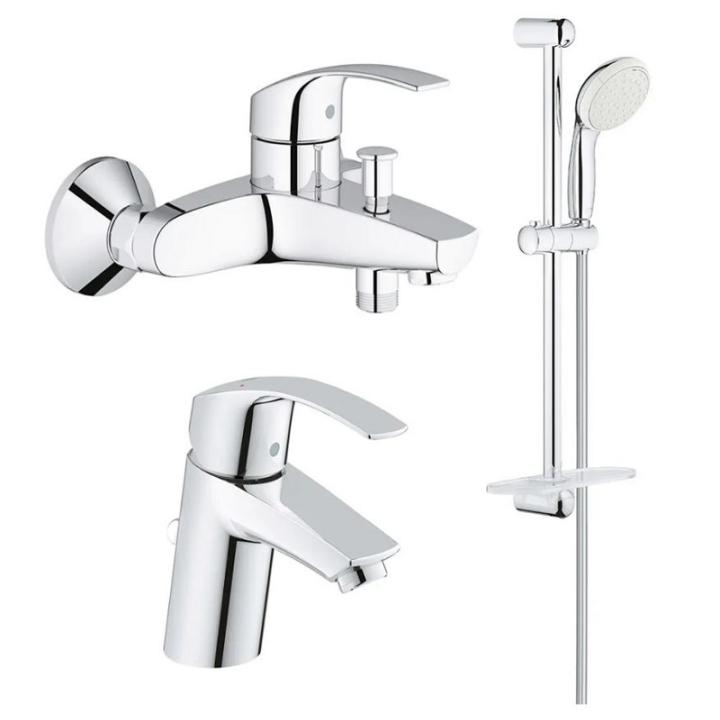 Фото Комплект смесителей для ванны Grohe Eurosmart (123238 S) - Магазин MASMART