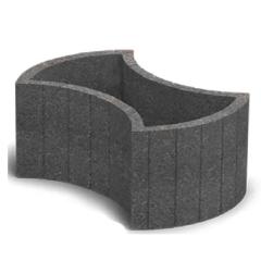 Фото Квітник круглий (клумба) Золотий мандарин 660х450х250 мм...  - Магазин MASMART