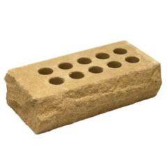 Фото Цегла рвана тичок (кутова) 250х100х60 жовта (пустотіла)  - Магазин MASMART