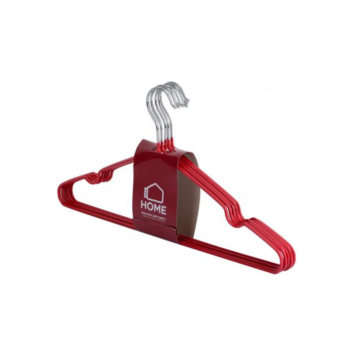 Фото Вішалка для одягу IDEA HOME металева в силіконі (8 шт)  - Магазин MASMART