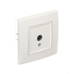 Фото Розетка TV VIKO Linnera крем  - Магазин MASMART