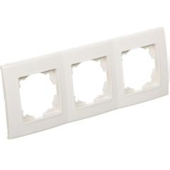 Фото Рамка 3-местная VIKO Linnera крем  - Магазин MASMART