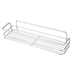 Фото Поличка прямокутна 1-ярусна Vanstore н/ж (42721) 40х12 см  - Магазин MASMART