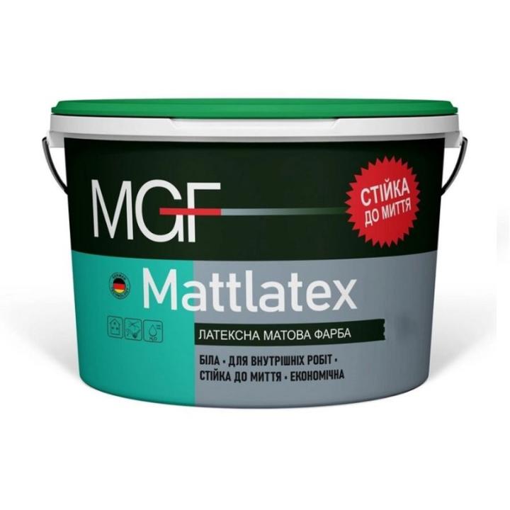 Фото Краска интерьерная латексная MGF M100 MattLatex 1,4 кг - Магазин MASMART