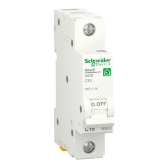 Фото Автоматичний вимикач Schneider Electric 1P 16А С 6кА...  - Магазин MASMART