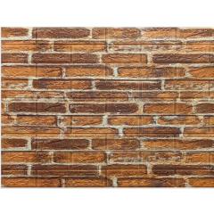 Фото Самоклеющийся 3D-панель Екатеринославский кирпич рыжий...  - Магазин MASMART