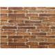 Фото Самоклеющийся 3D-панель Екатеринославский кирпич рыжий 700х770х5 мм  - Магазин MASMART
