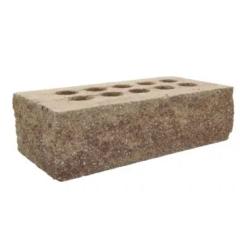 Фото Цегла рвана тичок (кутова) 250х100х60 коричнева (пустотіла)  - Магазин MASMART