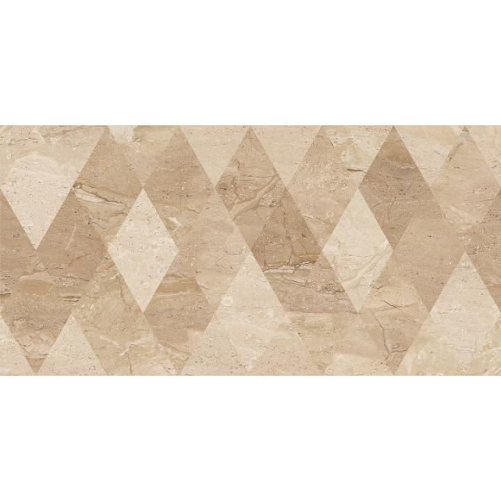 Фото Плитка Golden Tile Marmo Milano Rhombus бежевая 8M1061 30х60 - Магазин MASMART