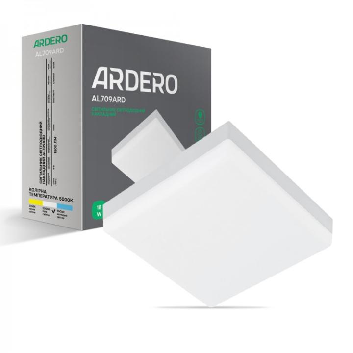 Фото Світильник LED Ardero AL709 18W 5000K - Магазин MASMART