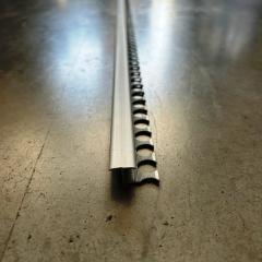 Фото Профиль для плитки АПЗГ 14 серебро 2,5 м гибкий  - Магазин MASMART