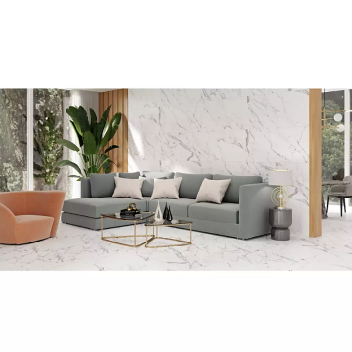 Фото Керамограніт Cersanit Atlantis White Satin Rect 60х120  - Магазин MASMART