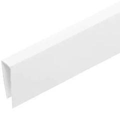 Фото Профіль стартовий 8 мм (білий) ПВХ  - Магазин MASMART