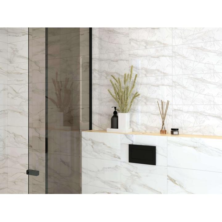 Фото Плитка Golden Tile Sanremo Iris білий S70151 25х40 см (під замовлення)  - Магазин MASMART