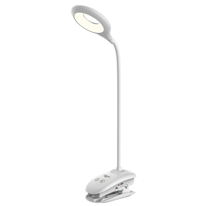 Фото Лампа настільна LED LEBRON L-TL-L-Clip-46 5W USB з кліпсою - Магазин MASMART