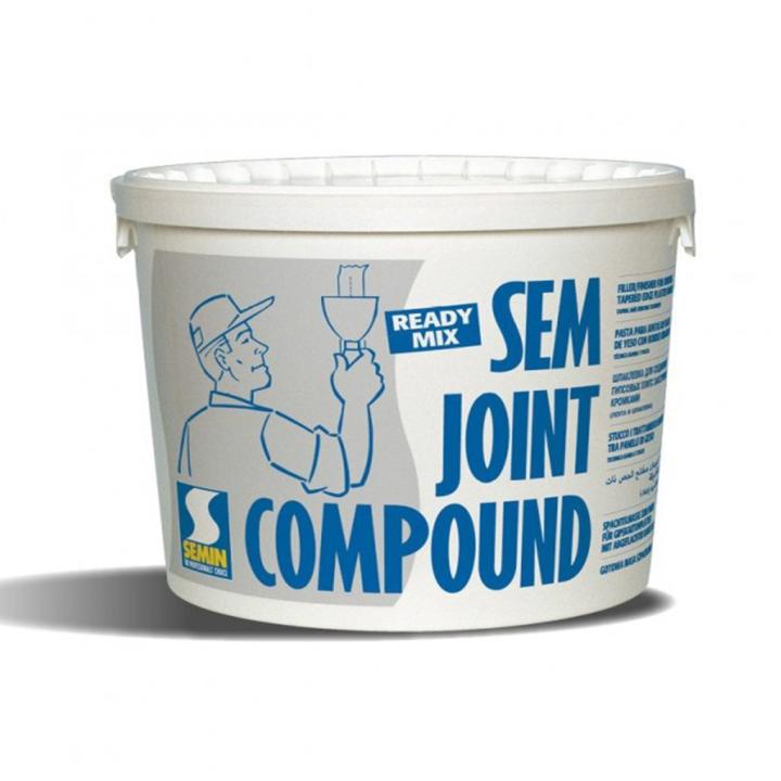 Фото Шпаклівка SEMIN SEM JOINT Compound 25 кг (для внутрішніх робіт) біла  - Магазин MASMART