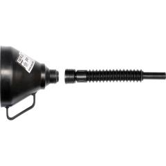 Фото Лійка гнучка Yato чорна з двох частин YT-0692  - Магазин MASMART