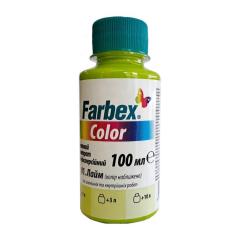 Фото Цвет универсальный концентрат Farbex Color лайм 100 мл  - Магазин MASMART