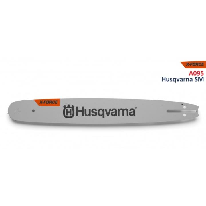 Фото Пильна шина Husqvarna X-Force 15"/38 см 0.325" 1.5 мм SM SN 64DL (5820869-64) - Магазин MASMART